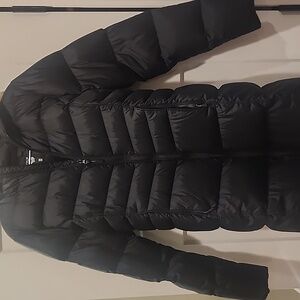Womens long  down mountain hardware puffer parka